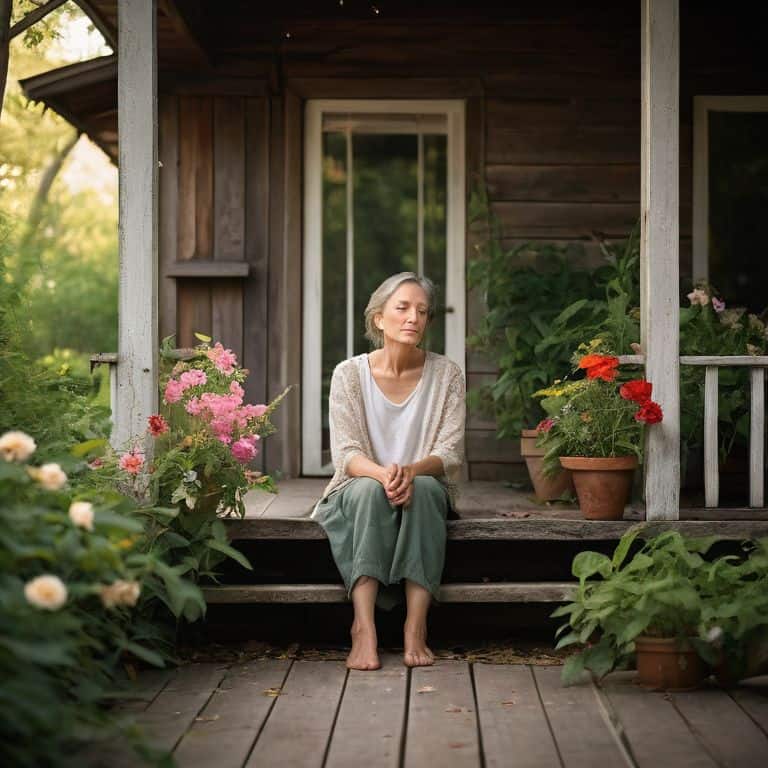 Finding Peace in stillness outdoors