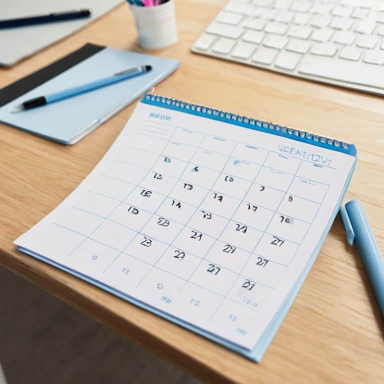 Guide Overview: 4 week planning