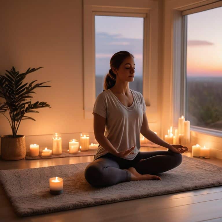 Crafting Serene Nights through yoga