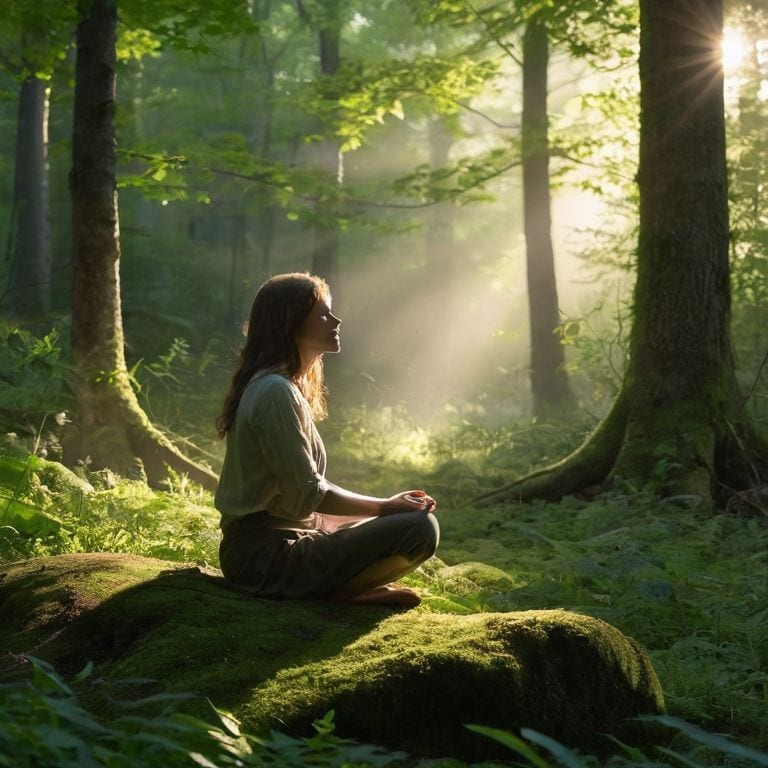 Grounding Techniques for Anxiety outdoors