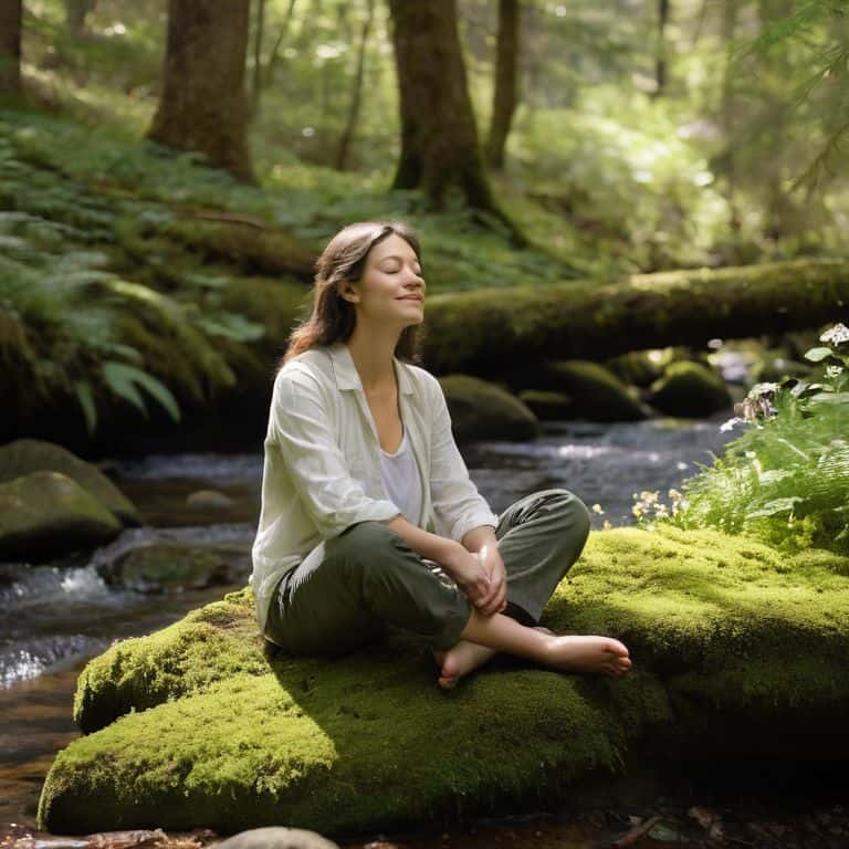 How to Be More Present outdoors