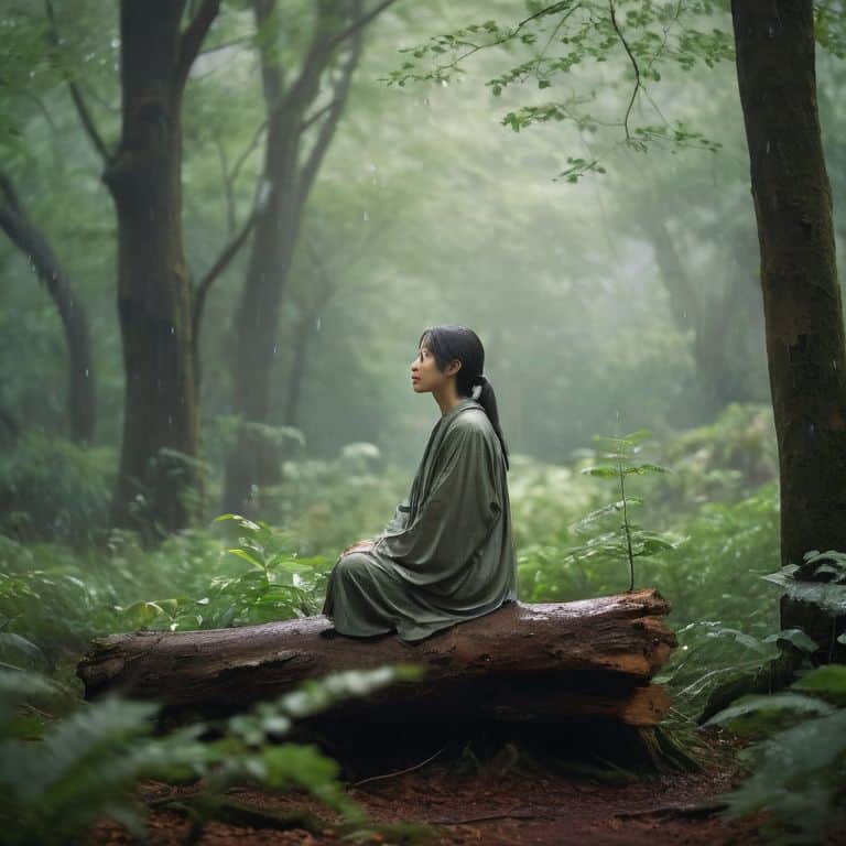 Embracing the Calm Within Serenity Found