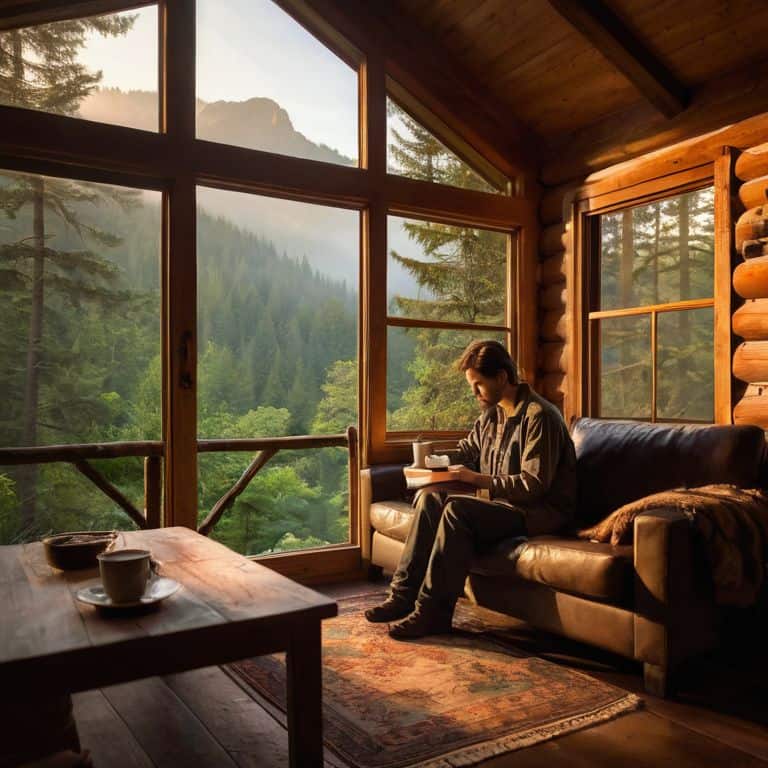 Digital detox with gentle nurturing silence