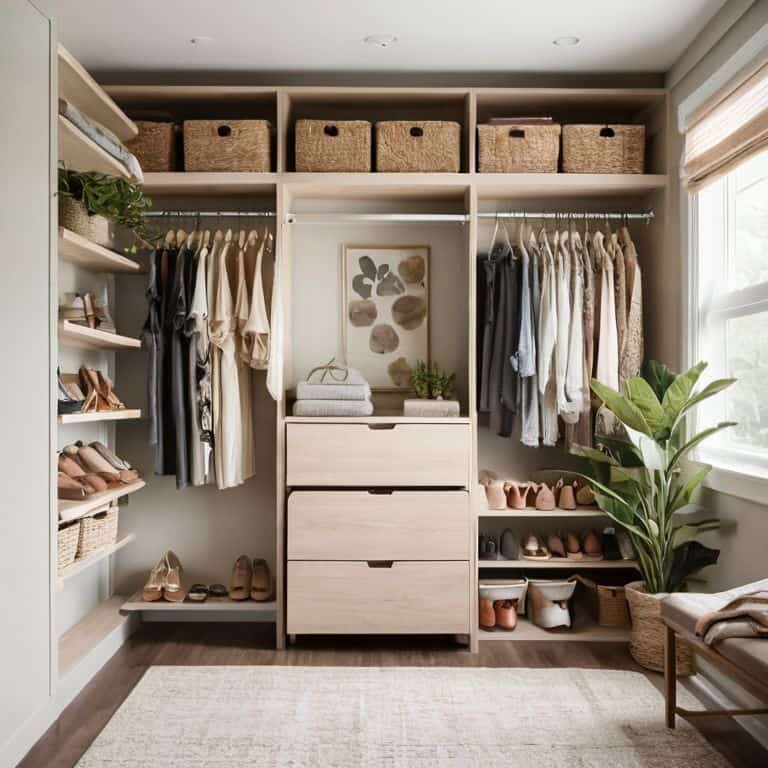 A system for organizing your closet