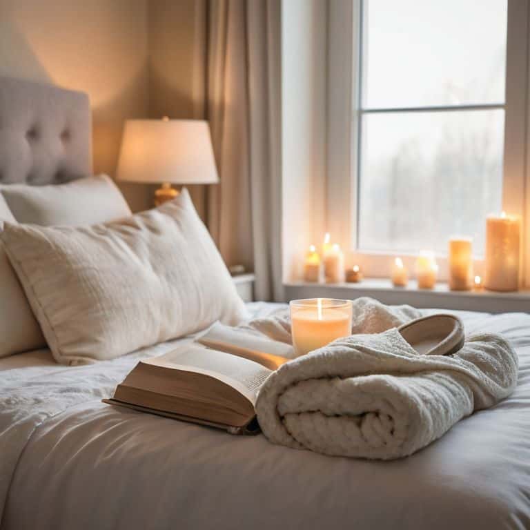Creating a relaxing evening routine serene
