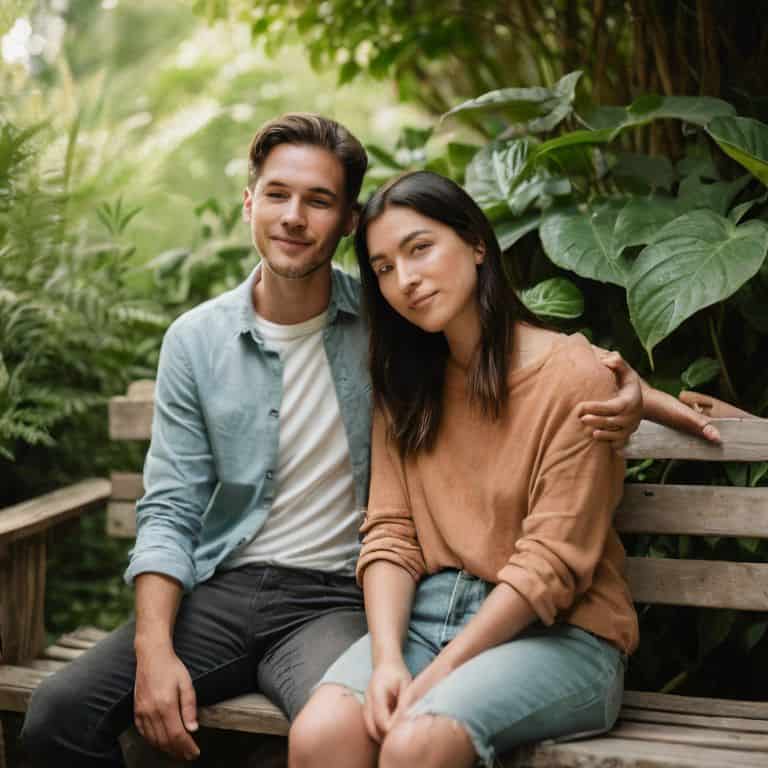 Couples finding a compromise together