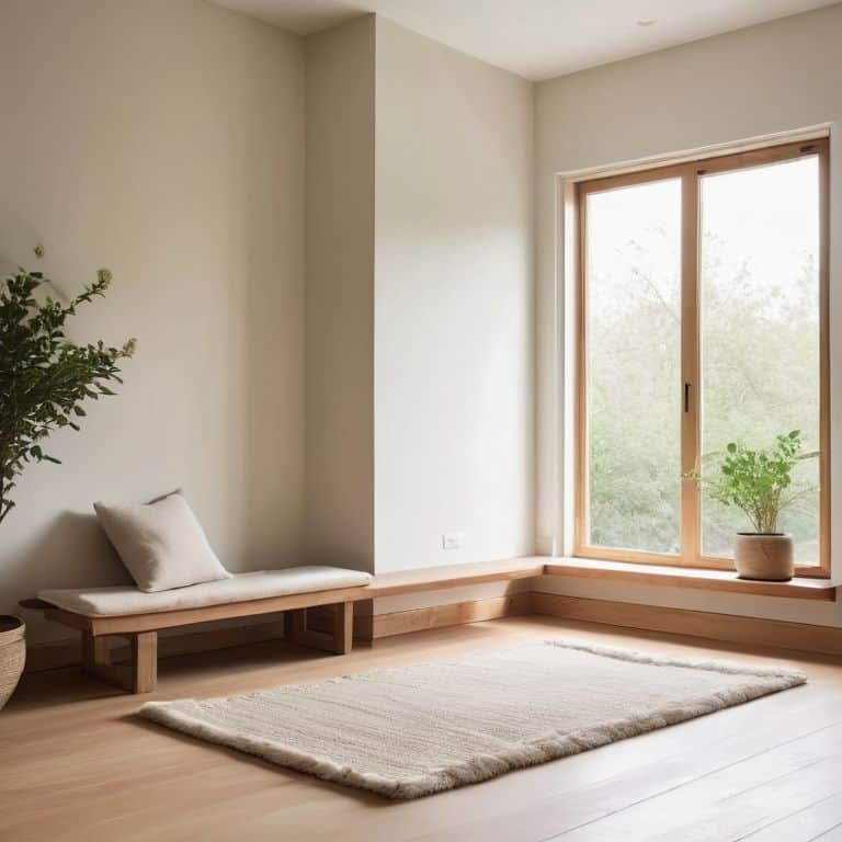 Meditation space at home creation guide