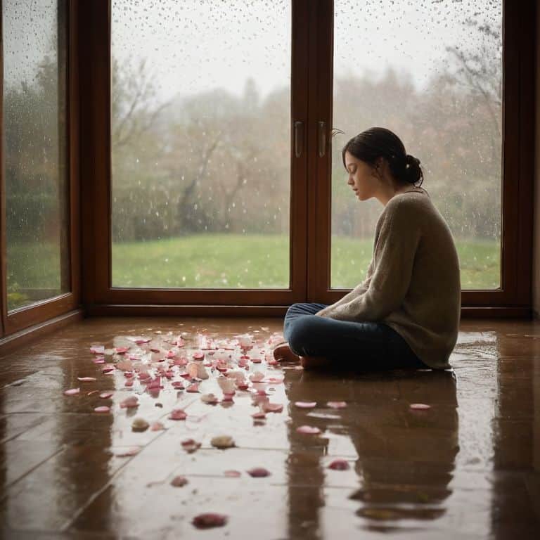 Rain method for difficult emotions