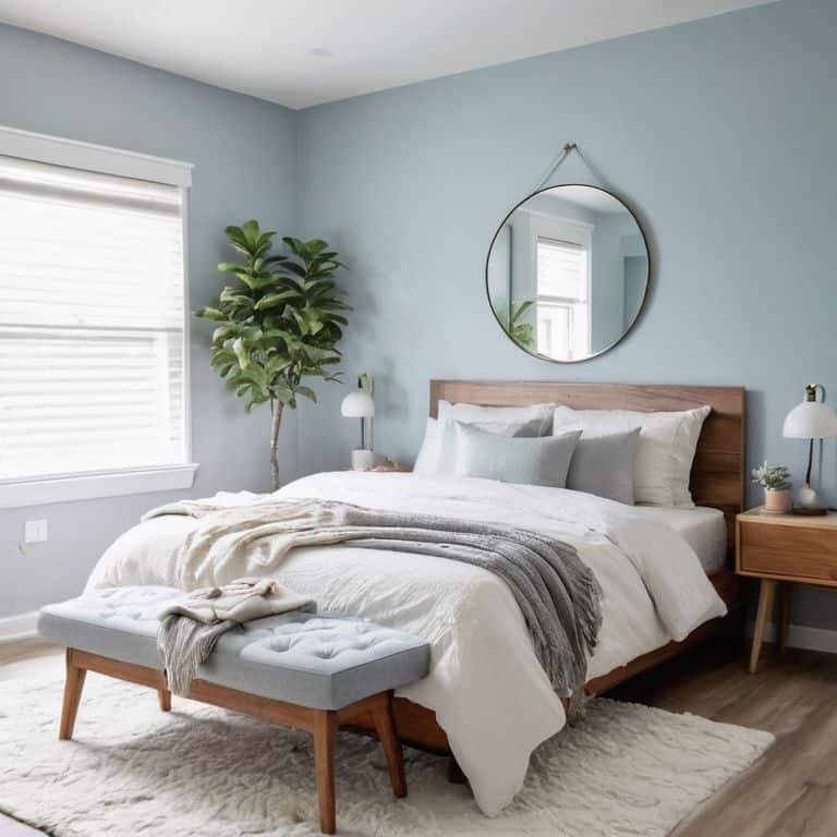 Decorating small bedroom to maximize space