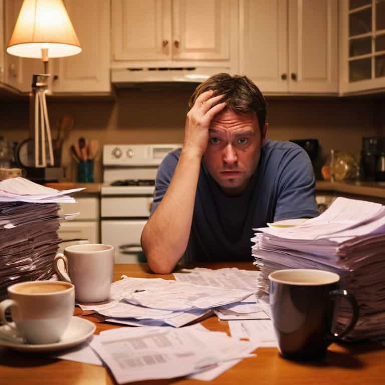What is financial anxiety concept