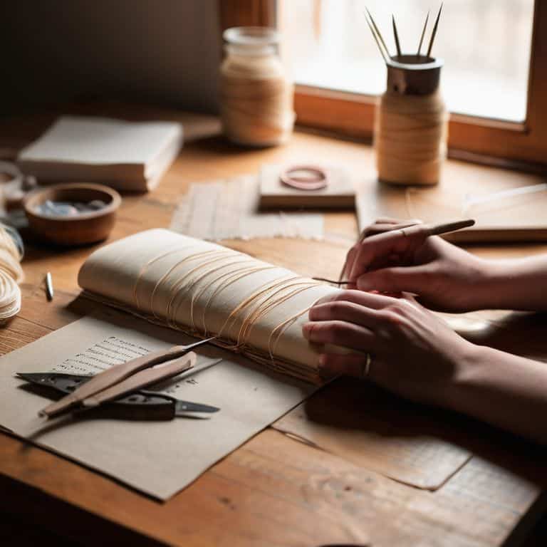 Finding Solace in Bookbinding