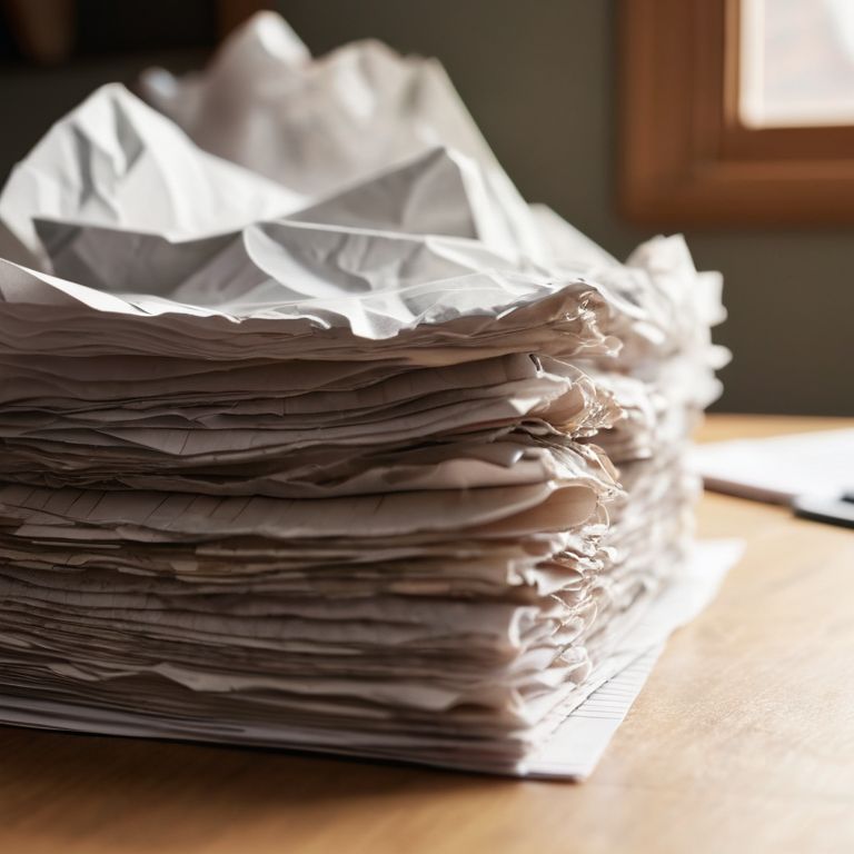 The first step to paper pile