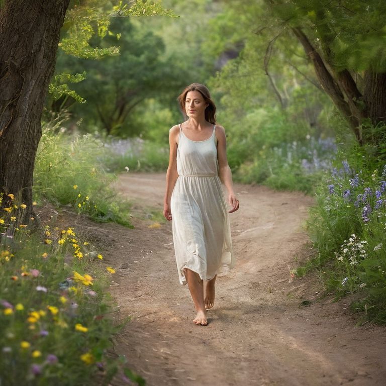 Walking Meditation outdoors