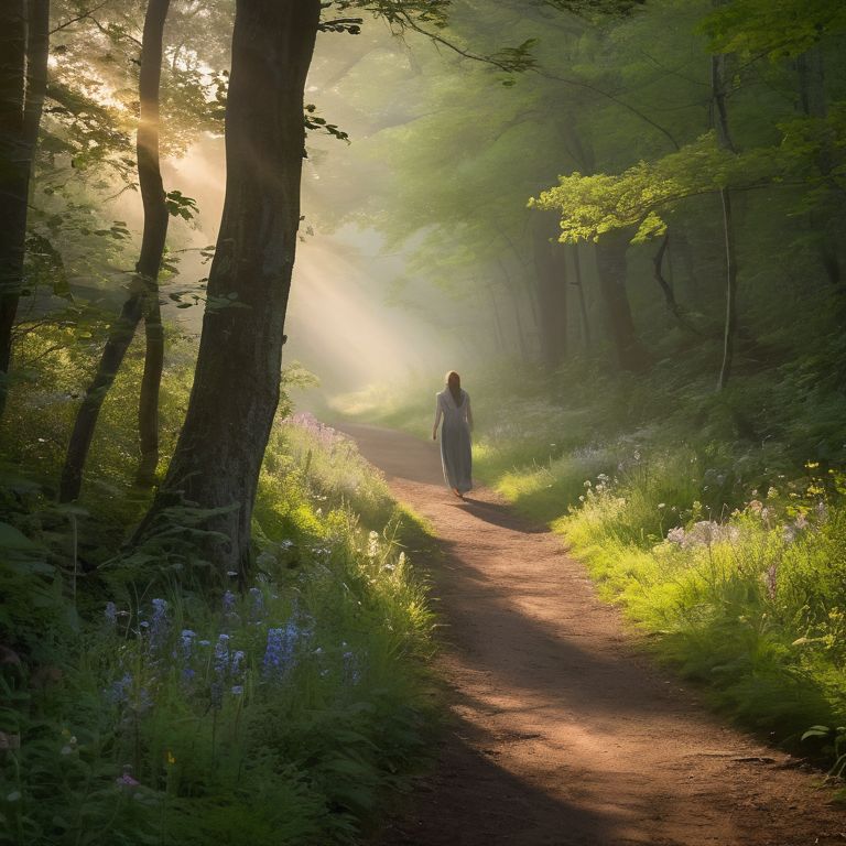 Finding Peace in Outdoor Steps nature