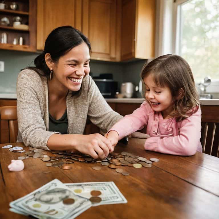 Teaching kids about money management