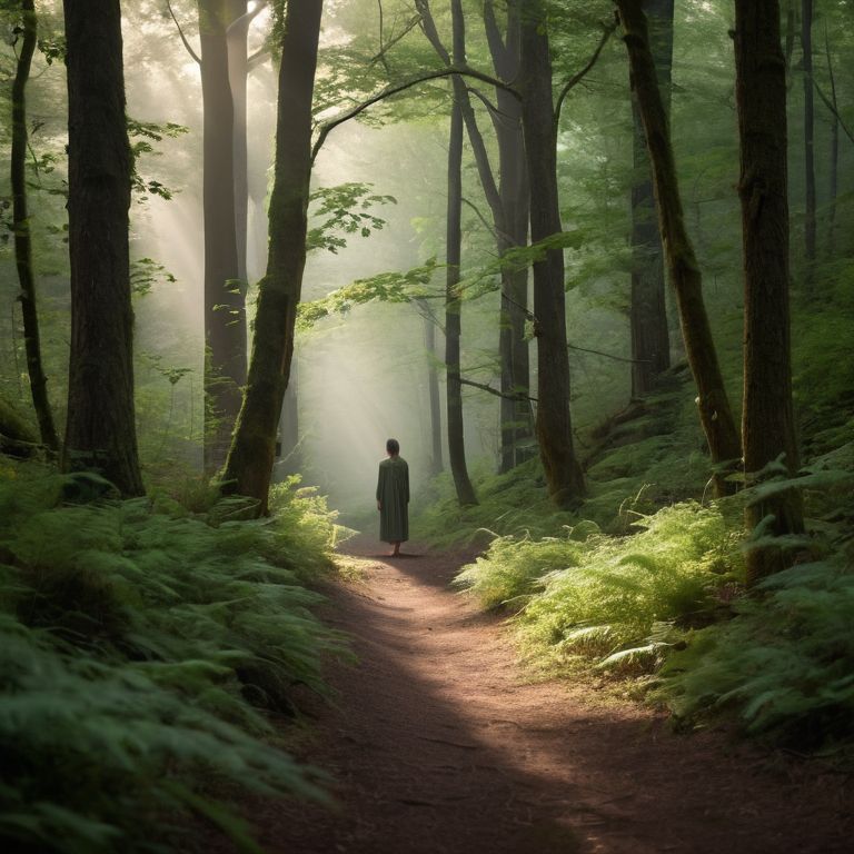 Into the Forests Embrace nature scene