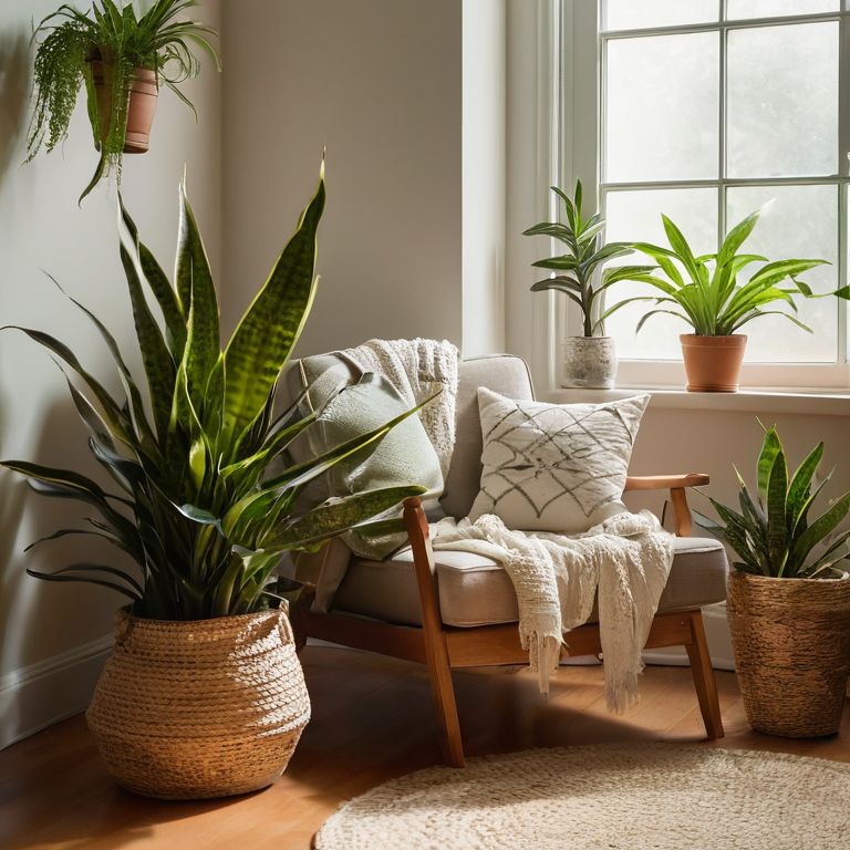 Nurturing Peace at Home plants