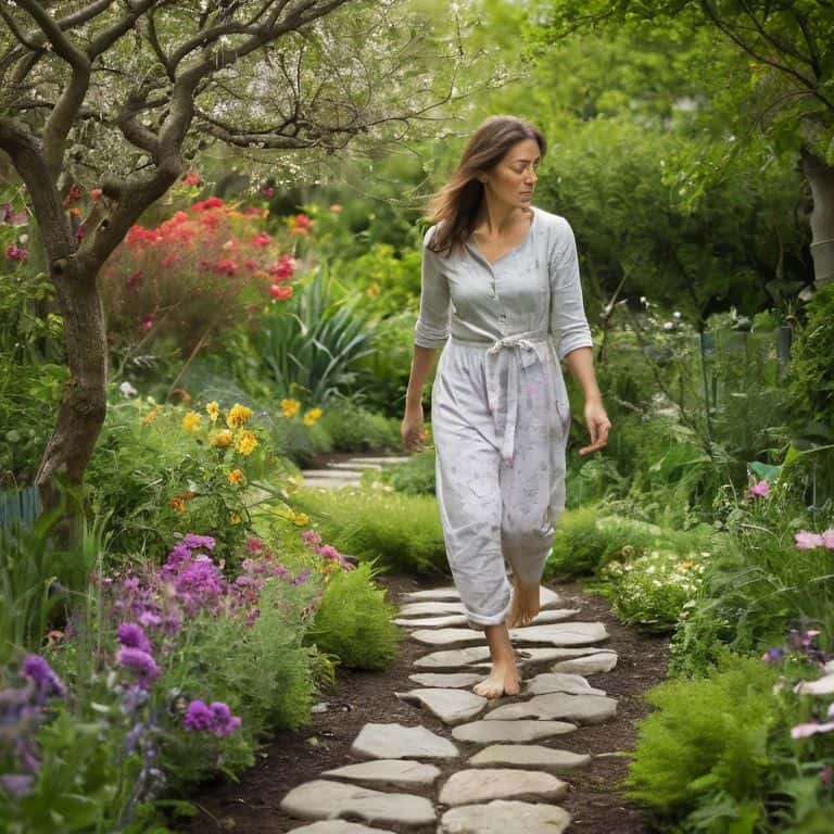 Finding Peace Through Grounding outdoors