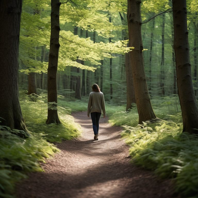 How to Practice Grounding Techniques outdoors