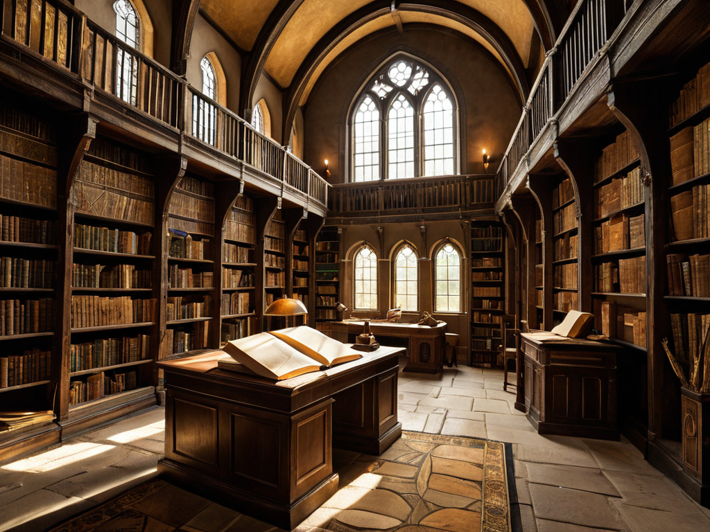 Noblebright fantasy landscape