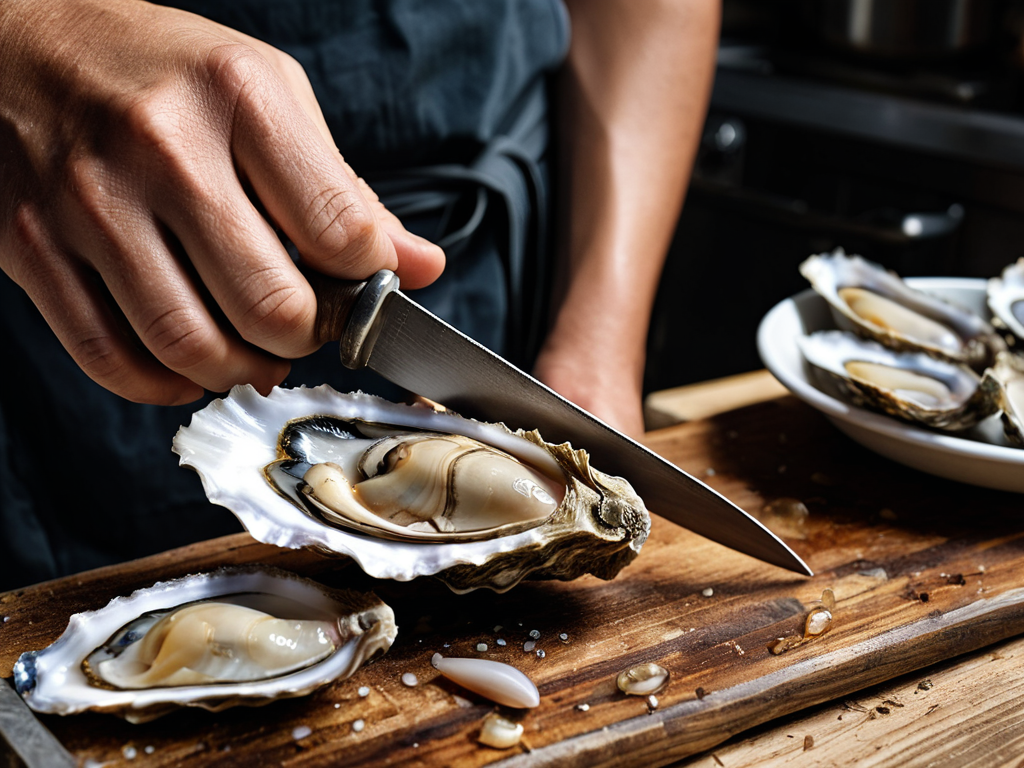Shucking Oysters Safely