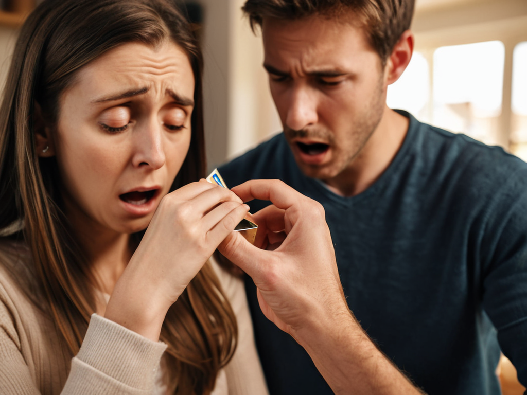 Financial Infidelity concept image