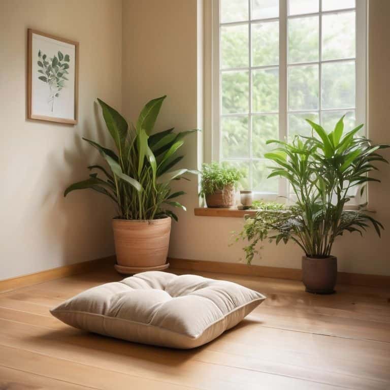 Meditation space at home creation guide