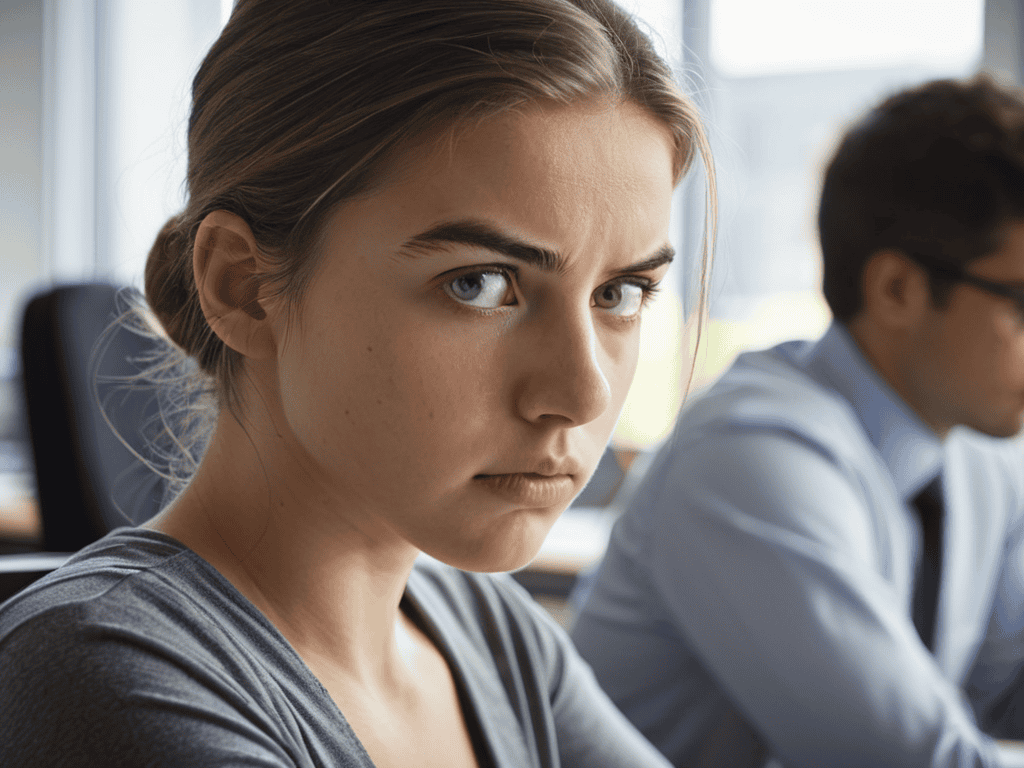 Imposter Syndrome at Work concept