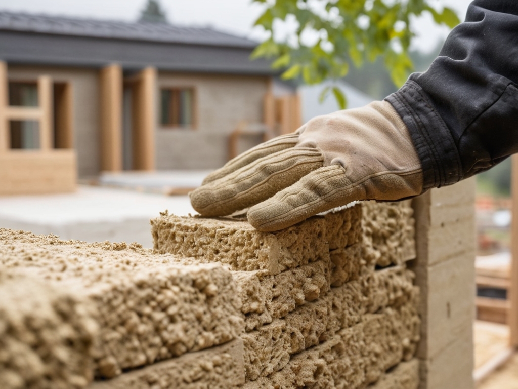 Sustainable Building Practices with hemp insulation