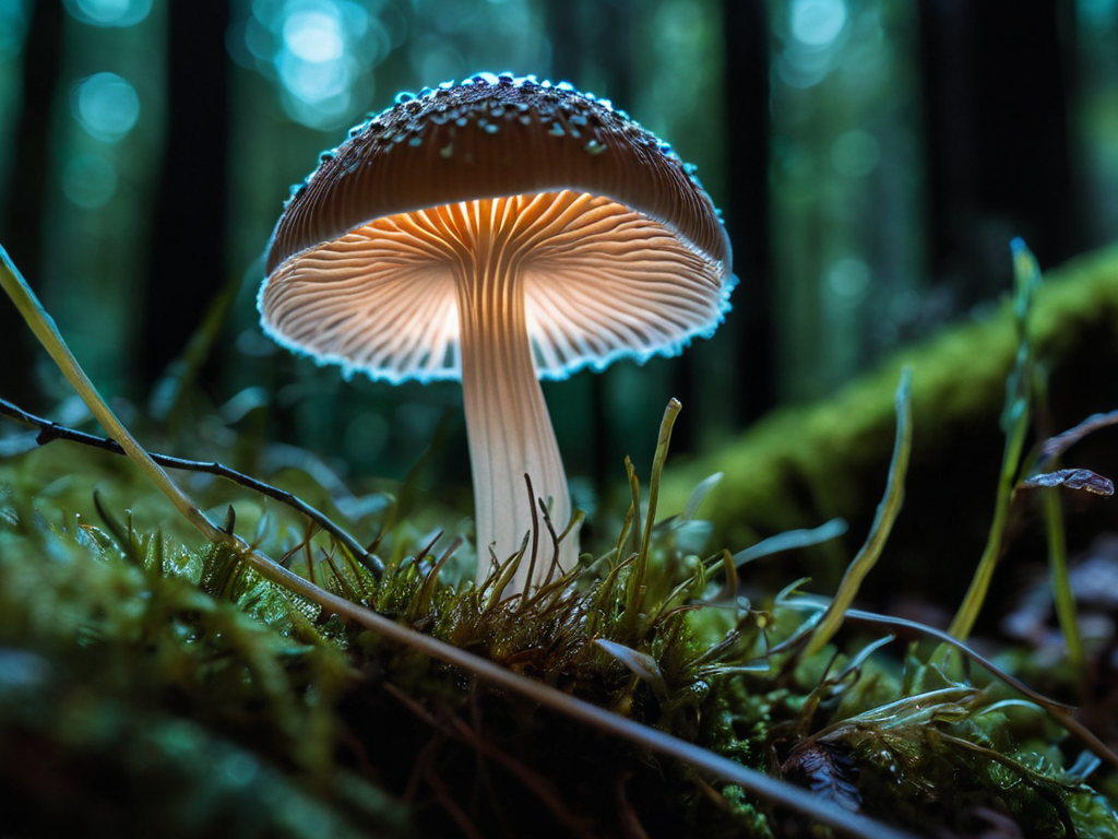 Bio-luminescent Macro Photography