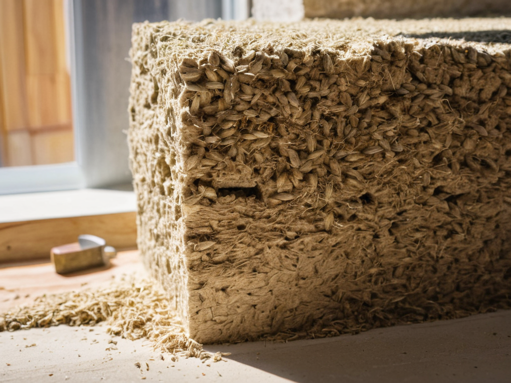 Hempcrete Insulation material