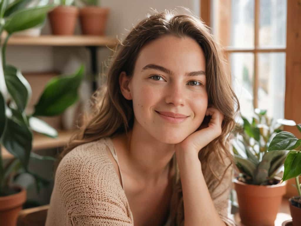 Practicing radical authenticity online portrait